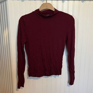 Mock neck shirt